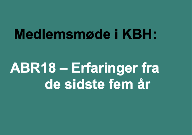 Reminder: Medlemsmøde i København - Tilmeld dig NU!
